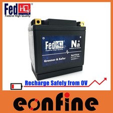 FedHQ YTX14-BS Sodium Ion Battery 12V For Honda FL400R Pilot 1989 1990