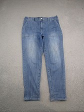 Judy Blue Elastic Waist Blue Stretch Denim Jeans Women's Size 15/32 READ