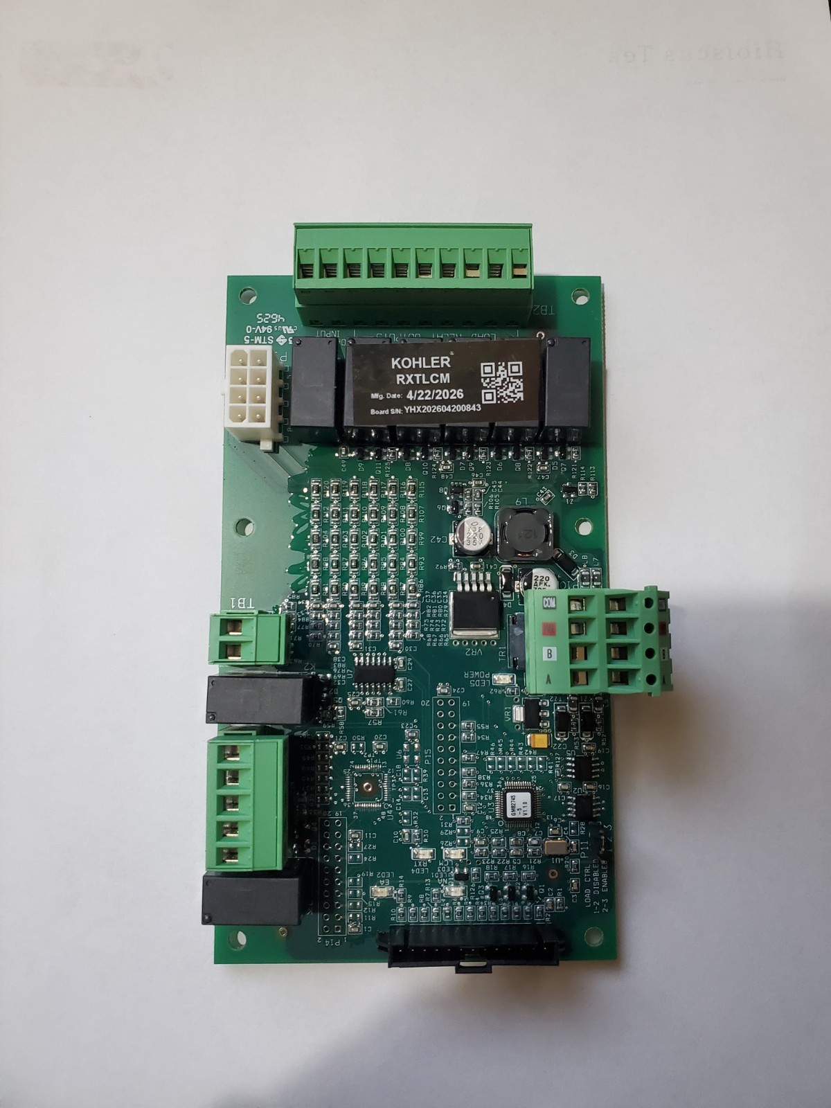 Kohler RXTLCM  GM118263 Automatic Transfer Switch Control Board Motherboard NEW