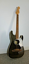Fender Stratacoustic Guitar Black-2016 Model
