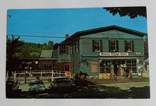 Weston Village Store VT Postcard c.1960s Vermont Cheese Emporium General Store