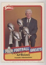 1989 Swell Football Greats Art Rooney #35 HOF 0b3