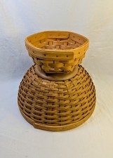 Longaberger Baskets Bowls Signed Large 9 & Sm...