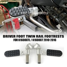 For Bmw 2010-2016 K1600gt K1600gtl Highway Foot Pegs Pedal Twin Rail Footrest For Bmw 2010-2016 K1600gt K1600gtl Highway Foot Pegs Pedal Twin Rail Footrest