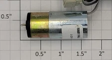 Faulhaber 3-320-0007 12 Volt DC Can Micromotor with Pinion Gear