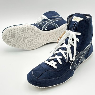 ASICS EX-EO Wrestling Boxschuhe 1083A001 TWR900 Neues Modell Navy Navy Weiß