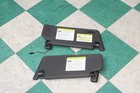 11-14 F150 Black Cloth Overhead Roof Pair LH RH Sunvisor Sun Visor Shades OEM OE