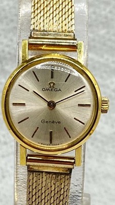 ヴィンテージ　OMEGA Geneve 自動巻きレディース腕時計 OMEGA GENEVE Vintage Ladies Watch 20mm Manual Wind Working Gold
