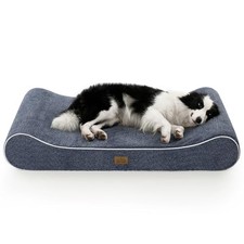 Orthopedic Dog Bed for Extra Large Dogs up to XL 51" L x 36" W x 8" Th Blue
