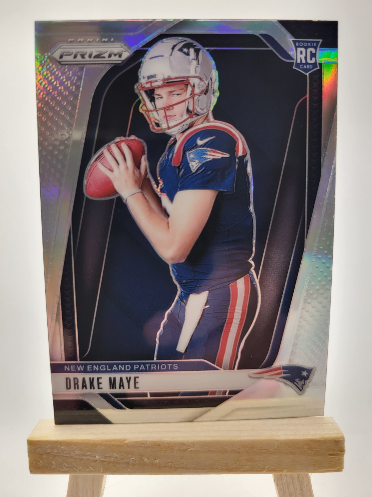 Drake Maye Panini Prizm Rookie Variation #12 Base