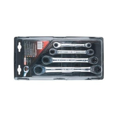 GEARplus Torx-E-Doppel-Ratschenringschlüssel-Satz, 4-tlg KS TOOLS 503.4364