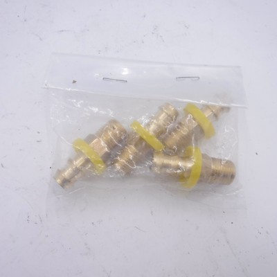 4 Pack Danfoss Aeroquip Male Pipe Socketless Reusable Hose Fittings 4738-4-6B