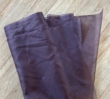 Organza Fabric 10Yds 44" W Brown Plum Sheer Sewing Craft Wedding Party
