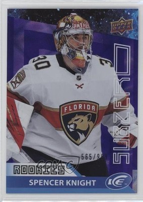 2021-22 Upper Deck Ice Sub Zero Rookie 565/999 Spencer Knight #SZ-35 8d4