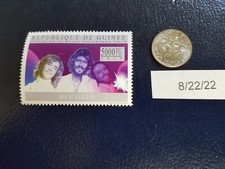 Robin Barry Maurice Gibb The Bee Gees 2010 Republique De Guinee Stamp (g)