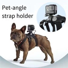 Imbracatura per fotocamera cane regolabile e morbida montaggio sicuro per prospettive uniche per animali domestici