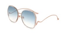 Bolon BL6085 Transparent rose gold 59/18/141 UNISEX Sunglasses