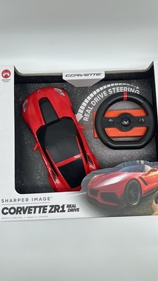Sharper Image RC Chevy Corvette ZR1, 2.4 GHZ Remote Control Sport Car 1:16 Scale