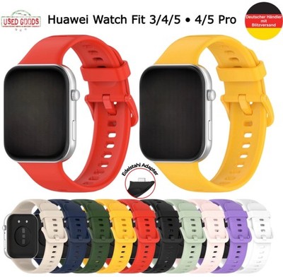 Uhrenarmband Huawei Watch Fit 3 4 5 Fit 4/5 Pro Silikon Armband Smart Watch Uhr