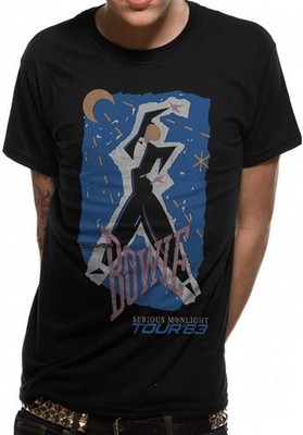 David Bowie Serious Moonlight Tour 1983 Official Unisex T-Shirt