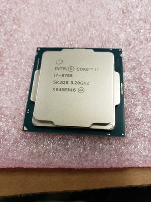Intel Core i7-8700 SR3QS 3.20GHz 6-Core 12 Thread Socket LGA1151 CPU Processor