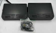 RCA Mobile DVD System with Dual Screens - NO SOUND ONE SIDE