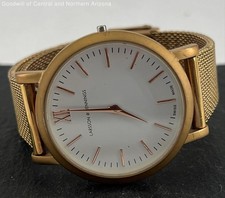 Larsson & Jennings Gold Tone Mesh Women's Watch