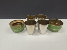Vintage Barware, Nesting Barrel Shot Glasses, 1930/1940, Made in Germany 