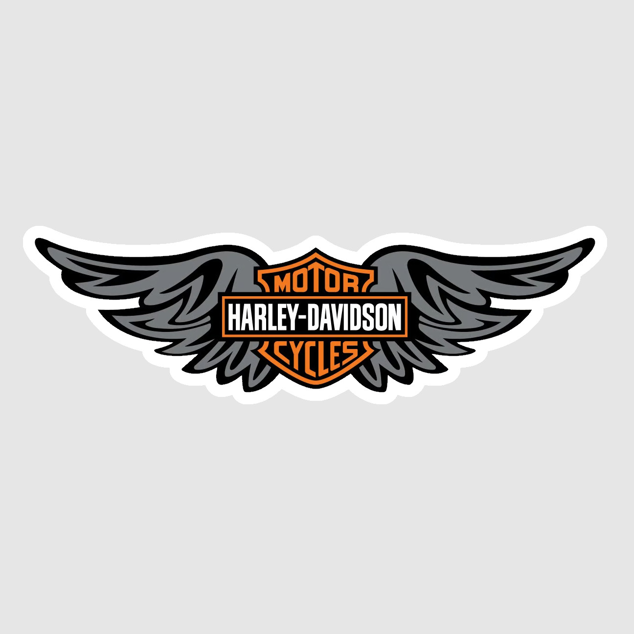 Harley Davidson Logo Weather Resistant Vinyl Sticker/Decal 06