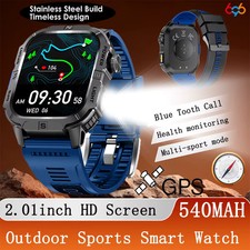 Outdoor Sports GPS Smart Watch Compass Waterproof 540mah