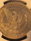 1883 s morgan silver dollar - ngc au details - cleaned - 90% silver — photo 7