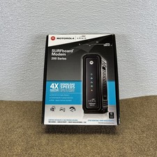 MOTOROLA ARRIS SURFBOARD CABLE MODEM 200 SERIES SB6121 HI SPEED 4x4 DOCSIS 3.0