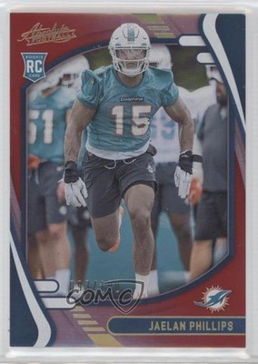 2021 Panini Absolute Rookies Spectrum Red 93/100 Jaelan Phillips Rookie RC 06vc