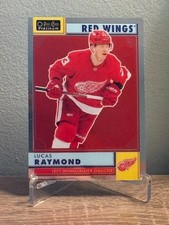 2022-23 Upper Deck O-Pee-Chee Platinum Retro Lucas Raymond #R-60 Red Wings 