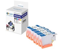 G&G 15180 G&G Patronen 5Er Set FüR Epson 202XL Bk/C/M/Y + Fotobk