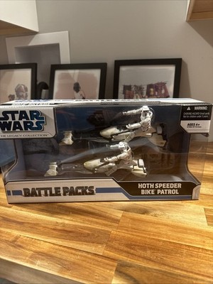Hasbro Star Wars Scale Battle - Episode V: Hoth Speeder Bike Patrol Action...