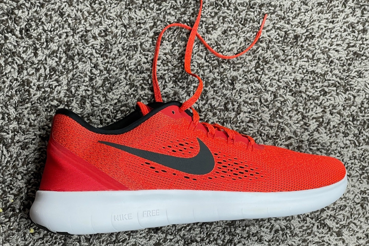 NIKE FREE RN UNIVERSITY RED MENS SZ 11us NEW 831508 600 RARE | eBay