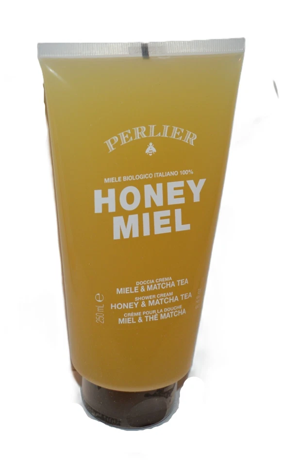 2 Perlier Honey & Matcha Tea Bath & Shower Cream 8.4 oz each Honey Miel - Image 2 of 3