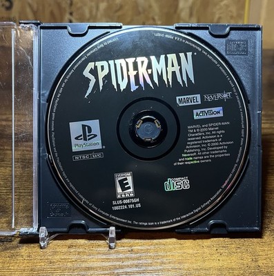 Spider-Man PS1 Sony PlayStation 1 Disc Only Tested Working
