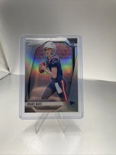 2024 Panini Prizm Rookies Drake Maye #329 Silver Prizm (RC)