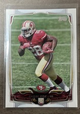 Topps 2014 Carlos Hyde #383 San Francisco 49ers Rookie Football Card NFL. rookie card picture