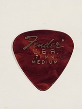 Vintage Fender Faux Tortoise Celluloid Guitar...