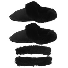 Clog Liners Shoe Inserts Furry Clogs Shoes Insoles Removable Detachable Hole