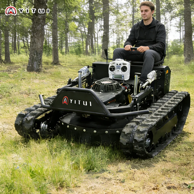 #ad Professional Remote Control Wheeled Lawn Mower Self Propelled Gas Powered Gras $1553.14