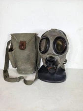 Rare Bulgarian Ww2 Gas Mask Military Type IV with Bag