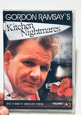 Gordon Ramsay s Kitchen Nightmares Volumes 1 & 2, (DVD / 4 Disc Set)