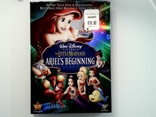 The Little Mermaid Ariel's Beginning DVD 2008 Jodi Benson Samuel E. Wright