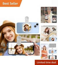 Phone Rear Camera Selfie Mirror - See How You Look in the Back Camera - for H...