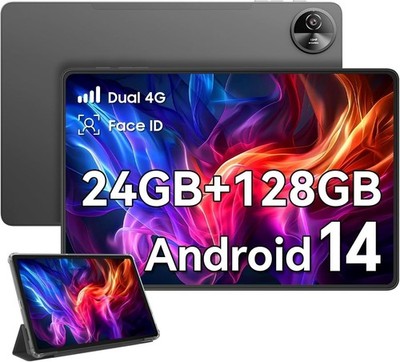 OSCAL Pad 90 4G LTE - 24GB (8+16) + 128GB Android 14 7700mAh 11 Zoll Tablet Grau