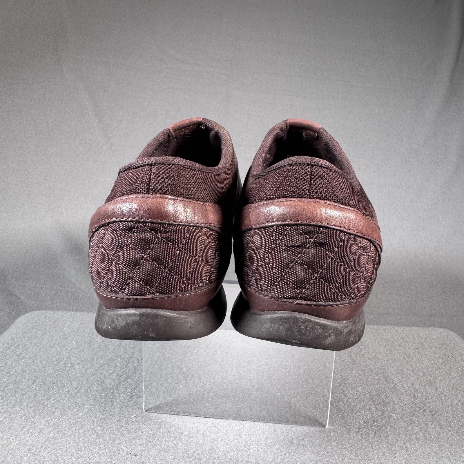 Scarpe Merrell Meta Elasticizzate DK Marrone Donna Taglia 8 Pelle Suola Vibram Comfort